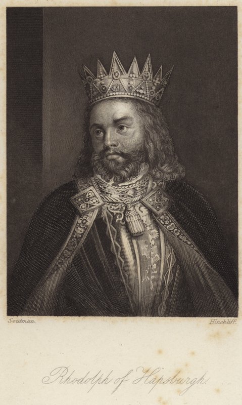 Rudolf van Habsburg door English School