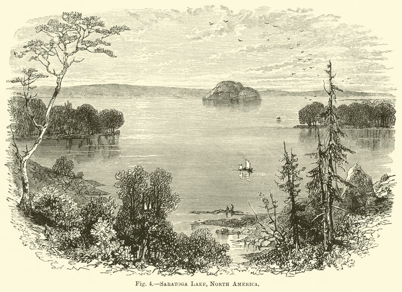Saratoga Lake, Noord-Amerika door English School