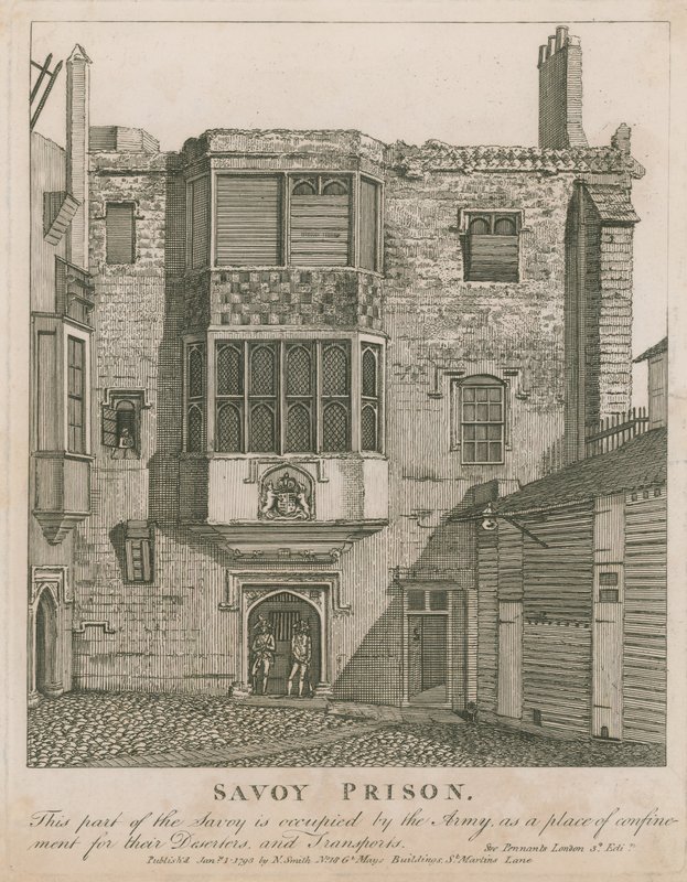 Savoy Gevangenis door English School