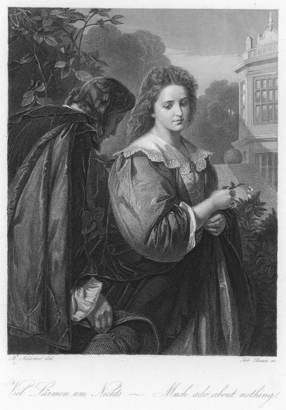 Scène uit Veel Gedoe om Niets door English School