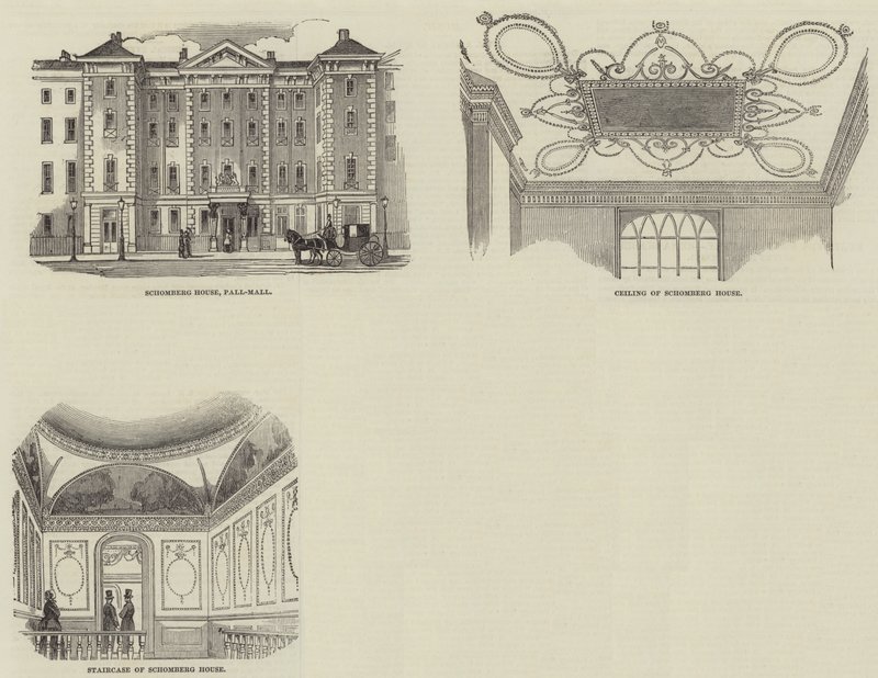 Schomberg House, Pall Mall door English School