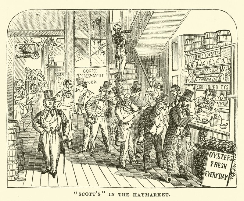 Scotts in de Haymarket door English School