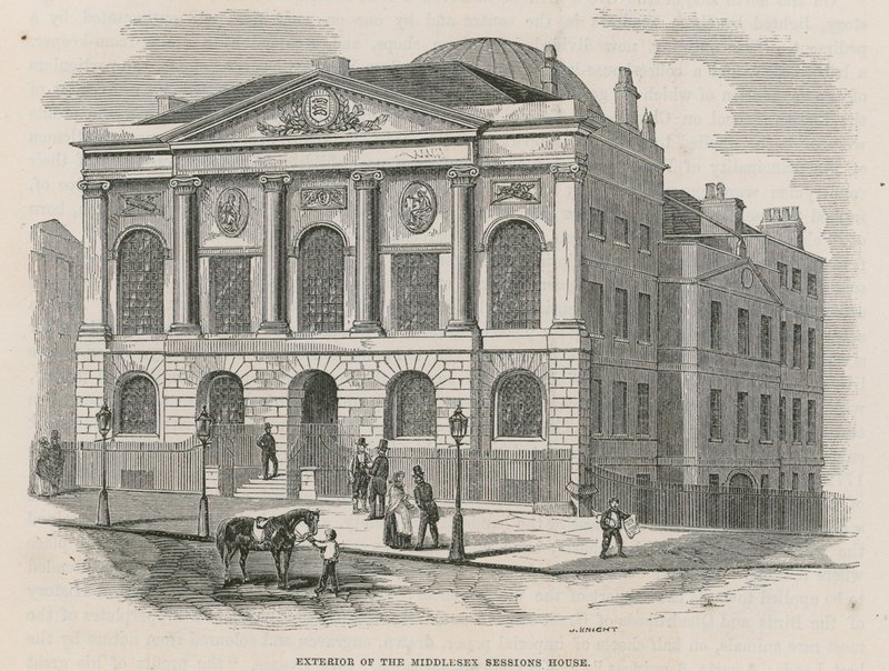 Sessions House, Clerkenwell door English School