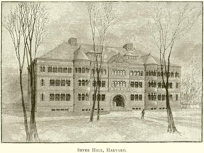 Sever Hall, Harvard door English School