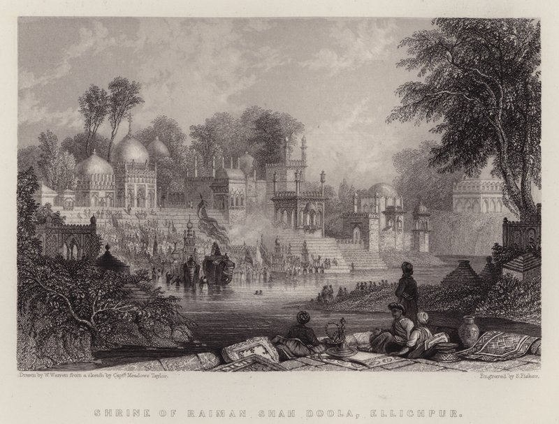 Heiligdom van Raiman Shah Doola, Ellichpur door English School