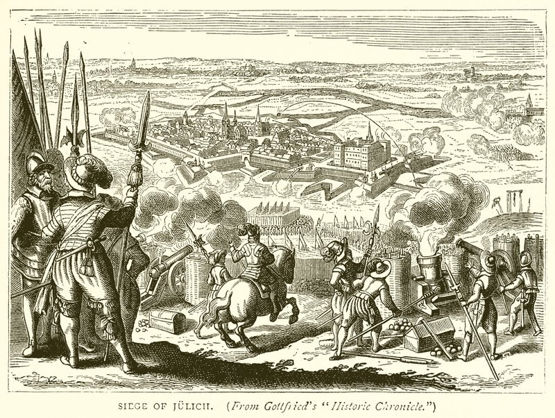 Beleg van Jülich door English School