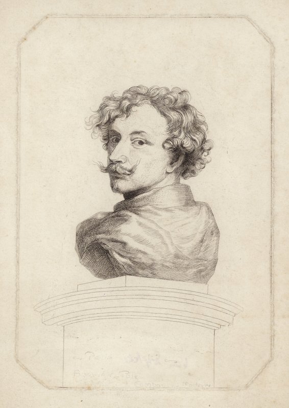 Sir Anthony van Dyck door English School