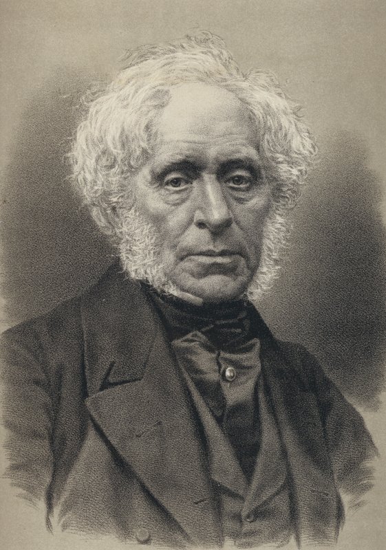 Sir David Brewster, portret door English School