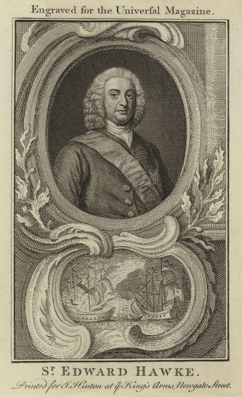 Sir Edward Hawke door English School