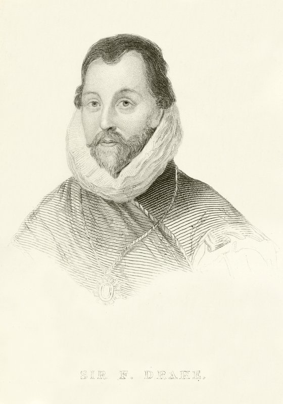 Sir F Drake door English School