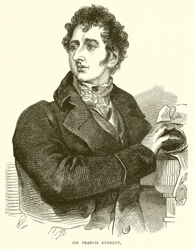 Sir Francis Burdett door English School