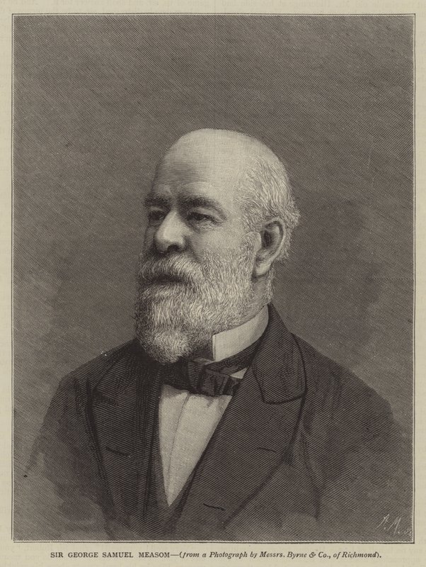 Sir George Samuel Measom (gravure) door English School