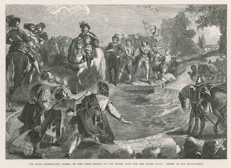 Sir Hugh Myddeltons glorie, of het eerste uitstromen van het water in het New River Head door English School