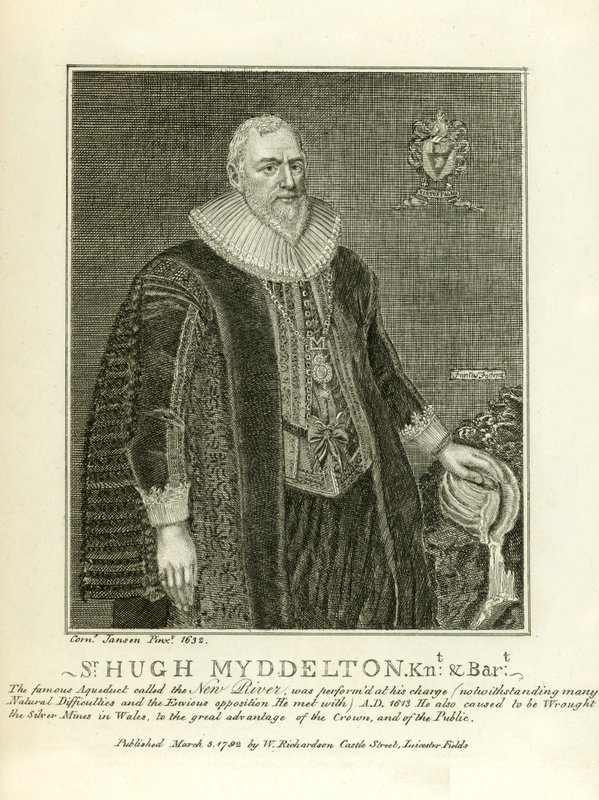Sir Hugh Myddleton door English School