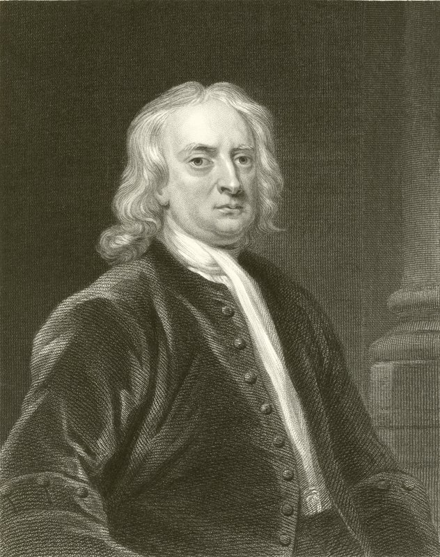 Sir Isaac Newton door English School