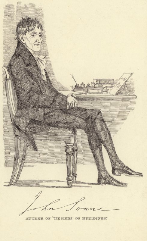 Sir John Soane door English School