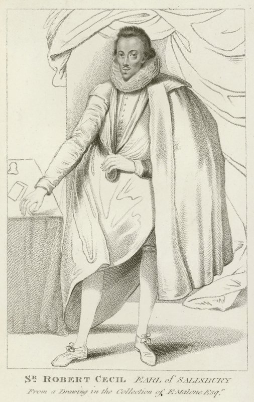 Sir Robert Cecil, Graaf van Salisbury door English School