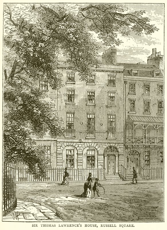 Huis van Sir Thomas Lawrence, Russell Square door English School