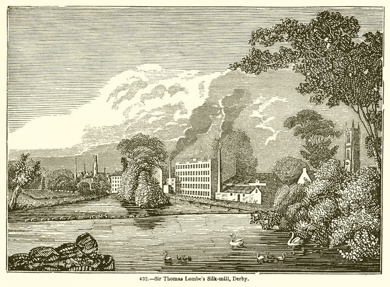 Sir Thomas Lombes Zijdefabriek, Derby door English School