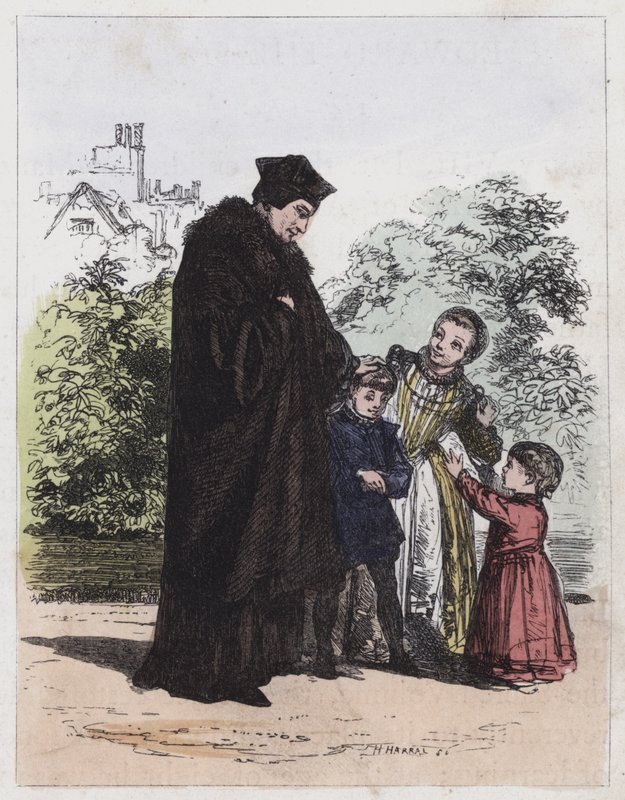 Sir Thomas More en zijn kinderen door English School