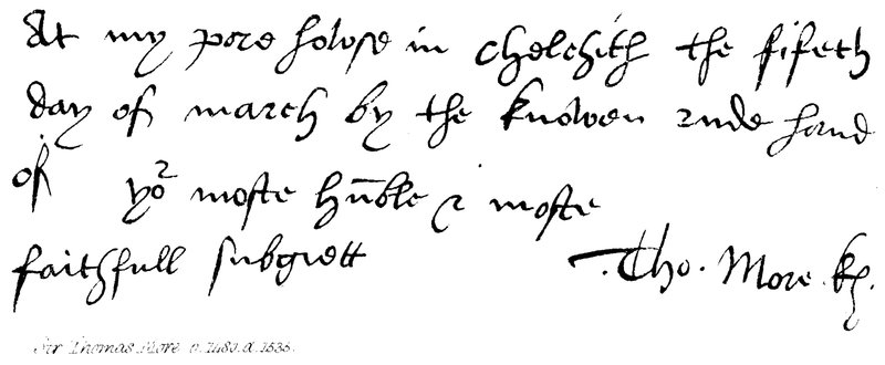 Sir Thomas More, geb. 1480, gest. 1535 door English School