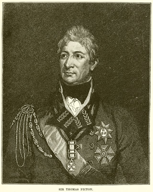 Sir Thomas Picton door English School