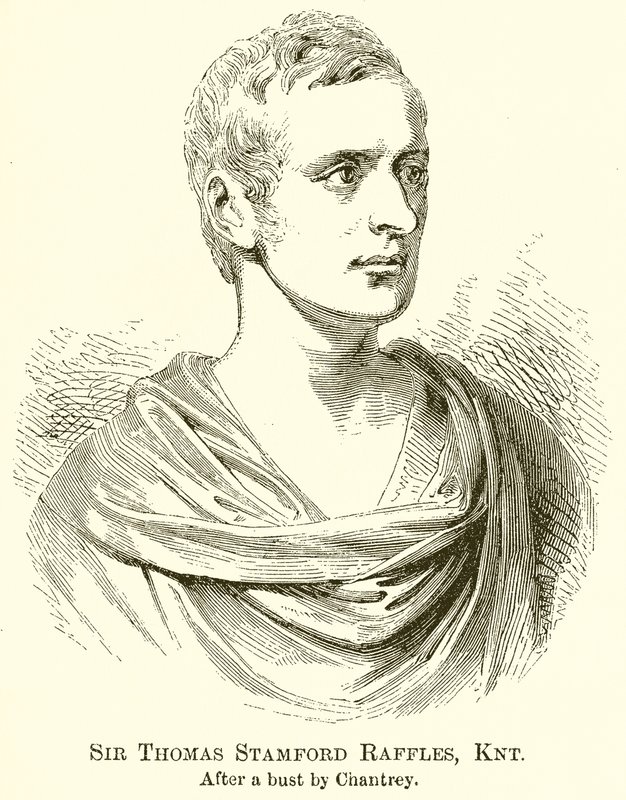 Sir Thomas Stamford Raffles, Knt door English School