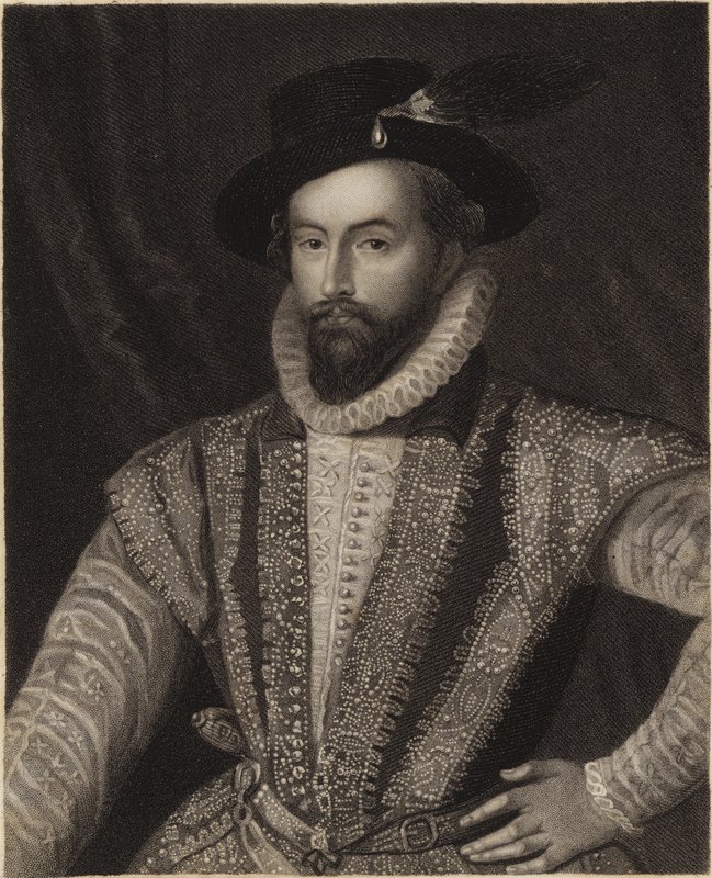 Sir Walter Raleigh door English School