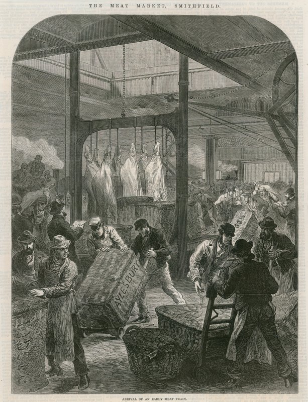 Smithfield Market door English School