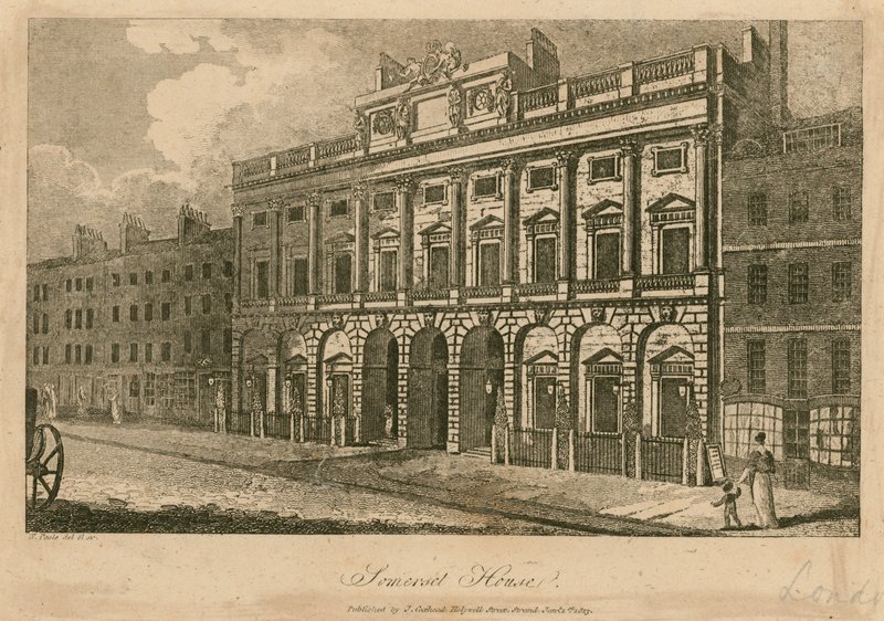 Somerset House, The Strand, Londen door English School