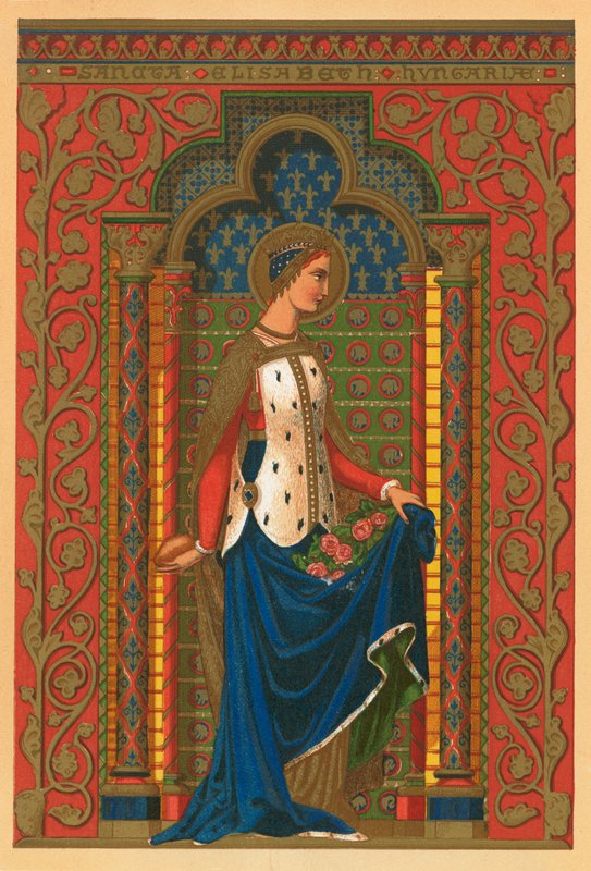 Sint Elisabeth van Hongarije door English School