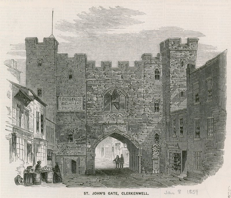 St Johns Poort, Clerkenwell door English School