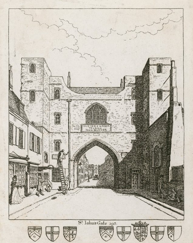 St Johns Gate, Clerkenwell door English School