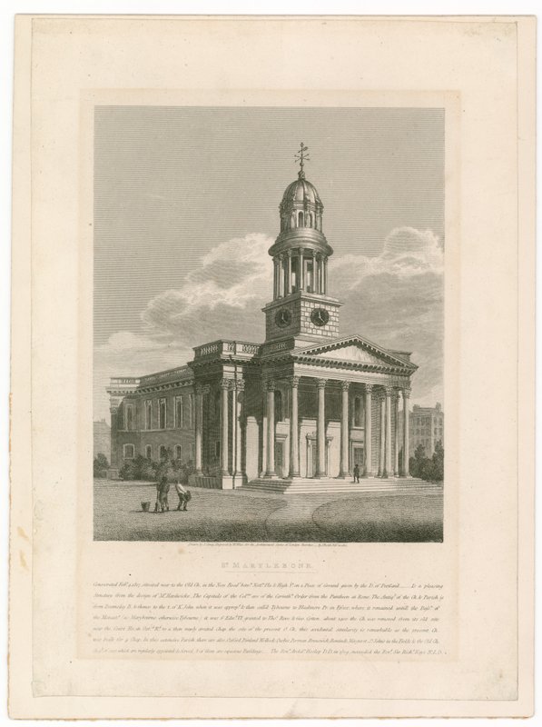 St Marylebone Church door English School