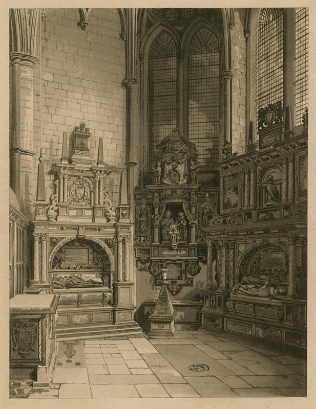 St Nicholas Kapel, Westminster Abbey, Londen door English School