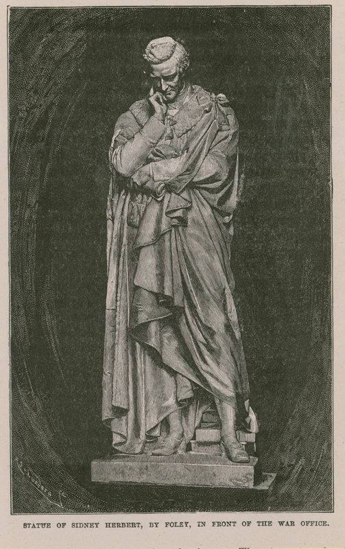 Standbeeld van Sidney Herbert door English School
