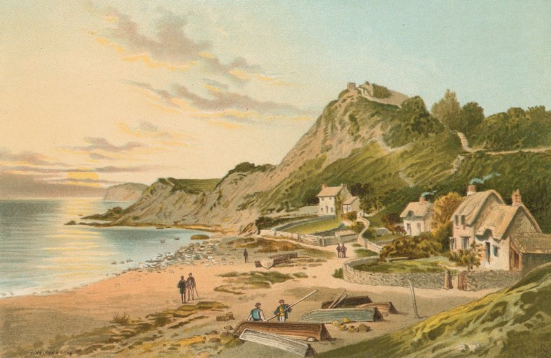 Steephill Cove, Ventnor--Isle of Wight door English School