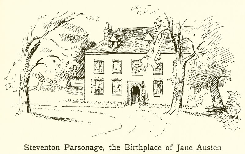 Steventon Parsonage, de geboorteplaats van Jane Austen door English School