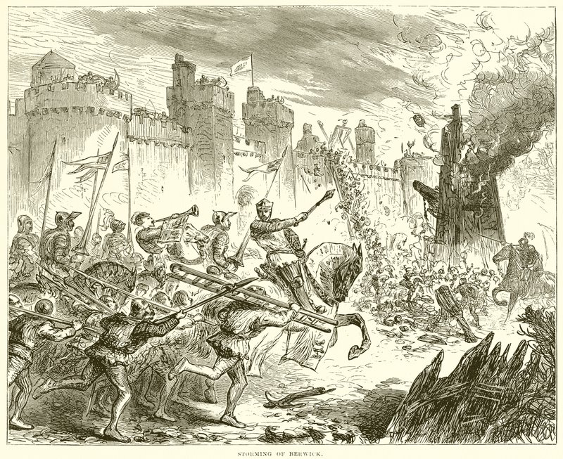 Bestorming van Berwick door English School