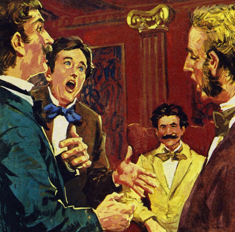 Strauss werd overgehaald om een operette te schrijven toen vrienden liedjes zongen op zijn melodieën door English School