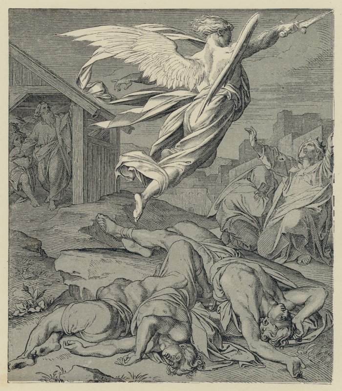 Oproep van de vernietigende engel aan Babylon door English School