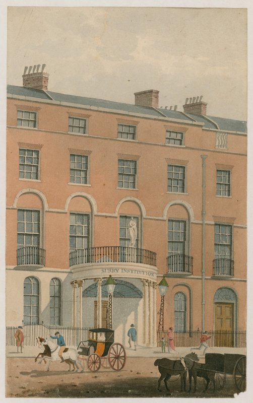 Surrey Institution, Southwark door English School