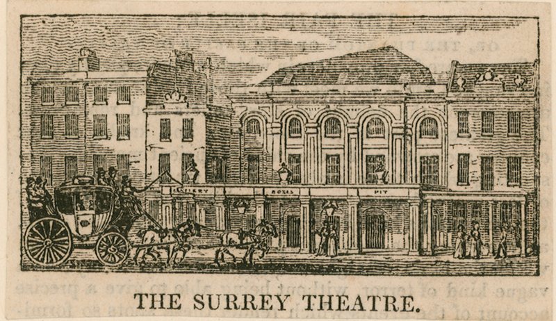 Surrey Theatre, Blackfriars Road, Londen door English School