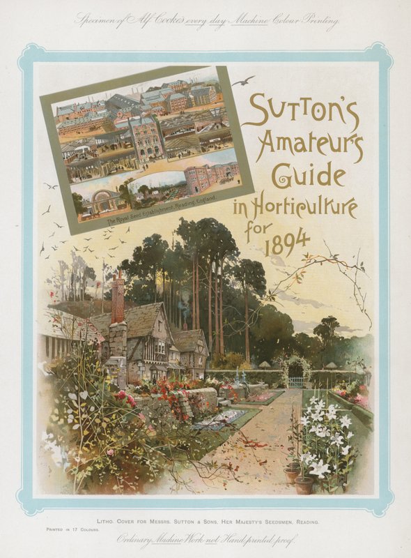 Suttons Amateursgids in Tuinbouw voor 1894 door English School