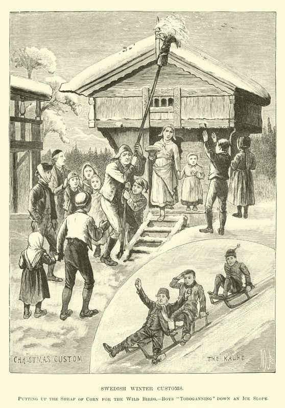 Zweedse wintergebruiken door English School