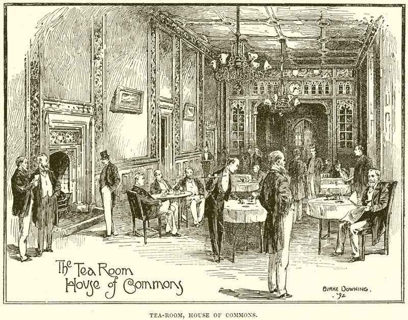 Theekamer, Lagerhuis door English School
