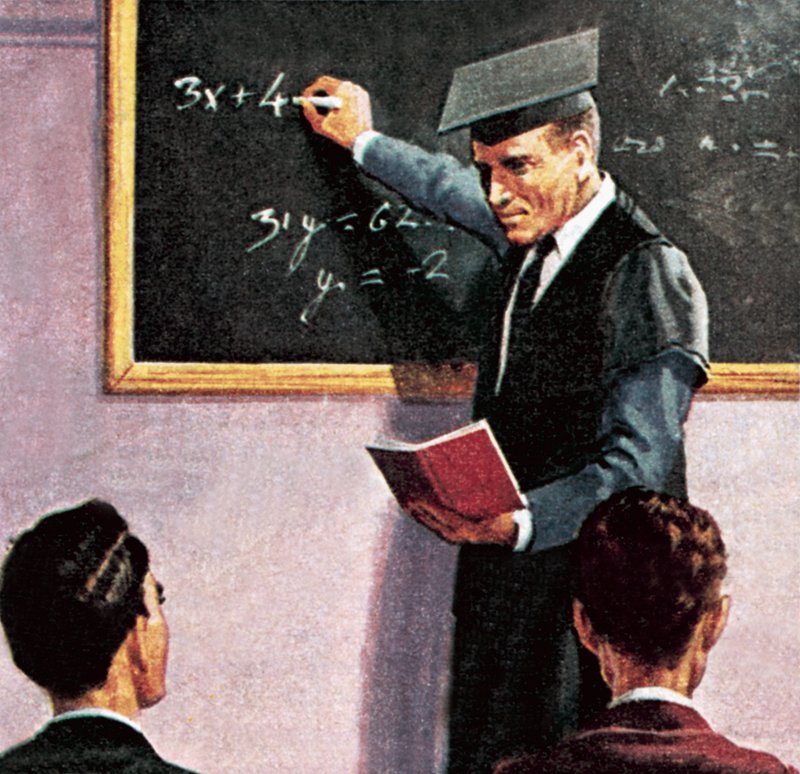 Algebra onderwijzen door English School