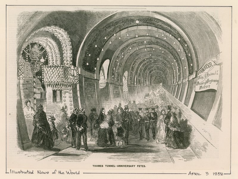 Thames Tunnel - jubileumfeesten door English School