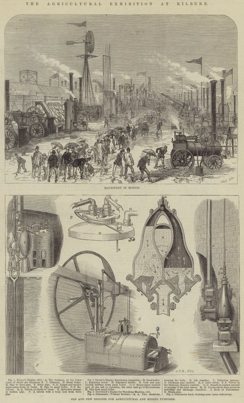 De Landbouwtentoonstelling in Kilburn door English School