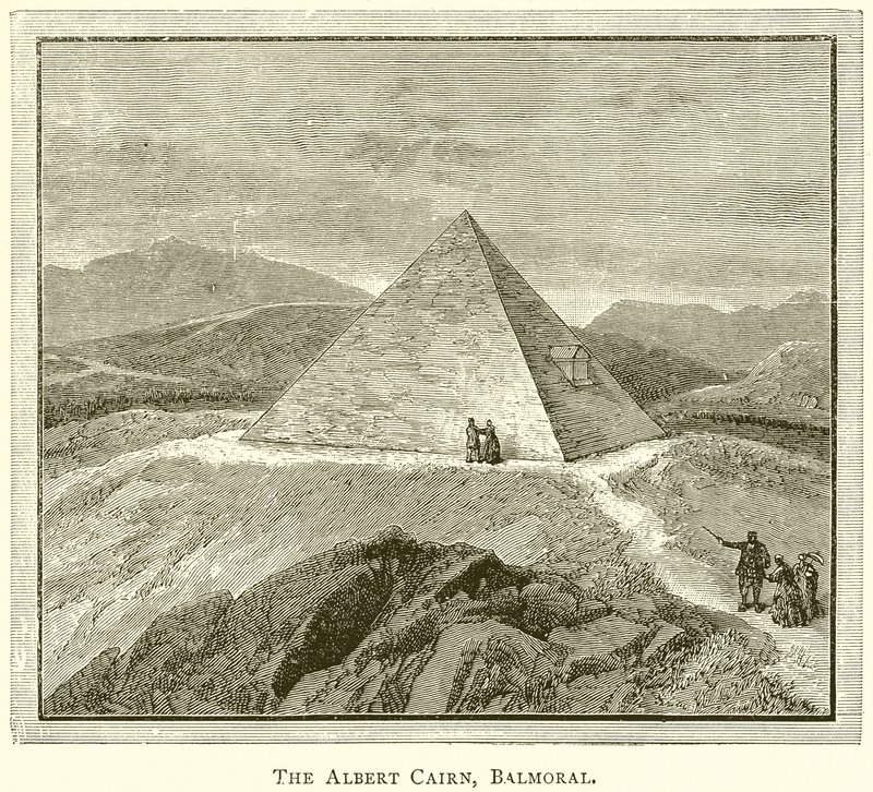 De Albert Cairn, Balmoral door English School